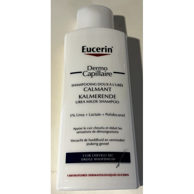 Eucerin DermoCapillaire Calming Urea Shampoo 250ml Exp.12/2024 New