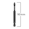 10 x KELSON PH2 90mm Phillips 2 Impact Rated Screwdriver Bits 1/4" Universal