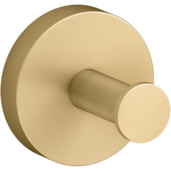 Kohler 27290-2MB Robe Hook, Vibrant Brushed Moderne Brass