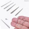 BodyAce 14G 16G 18G Titanium Piercing Taper, Threadless Insertion Pin Screw On Assistant Tool, Body Piercing Stretching Kit for Ear/Nose/Navel/Lip/Eyebrow (14G=1.6mm)