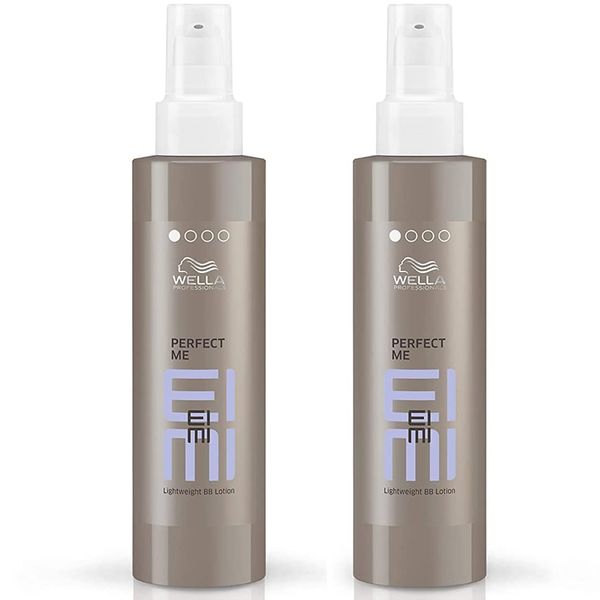 Wella EIMI Perfect Me Smooth Milk, 3.4 fl oz (100 ml) x 2 Pieces Set