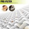 2 PCS True HEPA HP201 HP202 Replacement Filter Compatible with Shark HP200 HP300