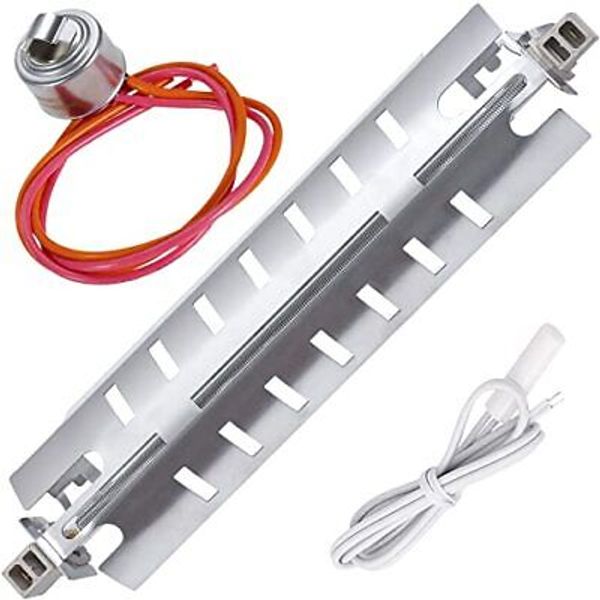 WR51X10055 Refrigerator Defrost Heater, WR55X10025 Temperature Sensor and