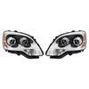 For GMC Acadia 2007-2012 Projector Headlights Headlamps W/bulbs Left+Right Clear