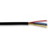 Aptii Alarm Cable Black 4 Core Burglar Security System Wire Per 5 metres 5m