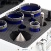 10pcs Diamond Drilling Core Bits Beveling Porcelain Tile Marble Grinder Hole Saw