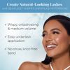 ARDELL Seamless Underlash Extensions Undies Wispies I Individual Eyelash Set I Natural Eyelash Extension up to 10 Days I 32 Eyelash Extensions in 4 Lengths I Individual Lashes without Band