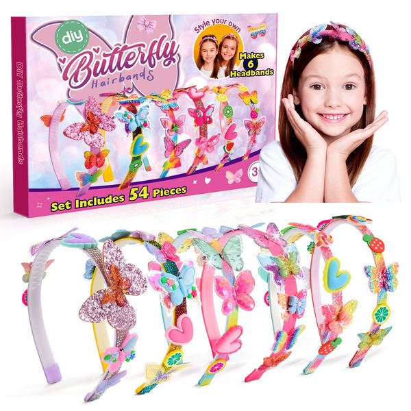 Toys for 5-10 Year Old Girls, Craft Kits for Kids 5-12 Year Old Girls Gifts Kids Hair Accessories for Girls Kids' Craft Kits Girls Birthday Presents Unicorn Gifts for Girls