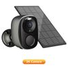 3pcs Sansco Solar Battery Powered Wireless Security Camera Wifi 3MP 2-Way Audio