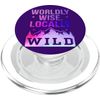 Worldly Wise Locally Wild Nature Lover PopSockets PopGrip for MagSafe