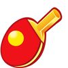 CafePress Ping Pong Rectangle Magnet, 3"x2" Refrigerator Magnet