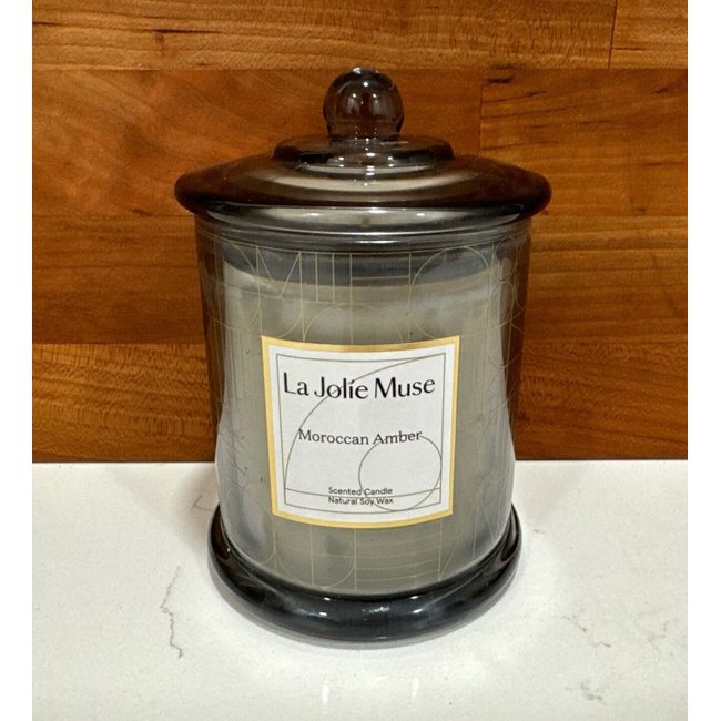 LA JOLIE MUSE Moroccan Amber Luxury Candle - 9.9 oz