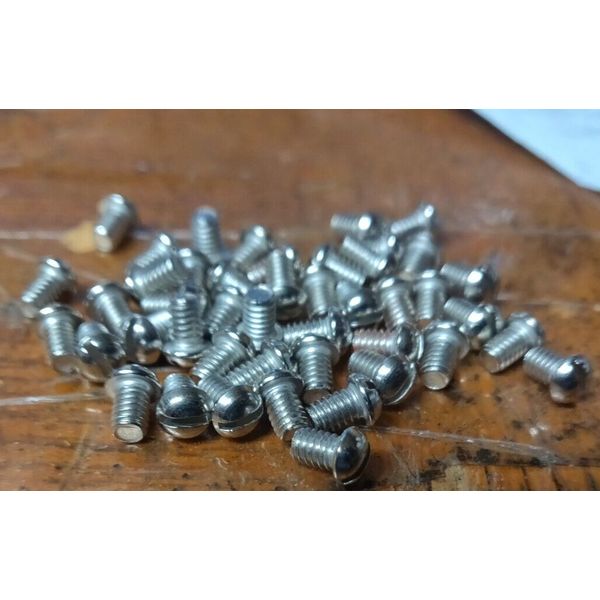 NEW 100 COUNT 1/4" REPLACEMENT SCREWS 8/32 GREAT FOR YOUR GILBERT SET