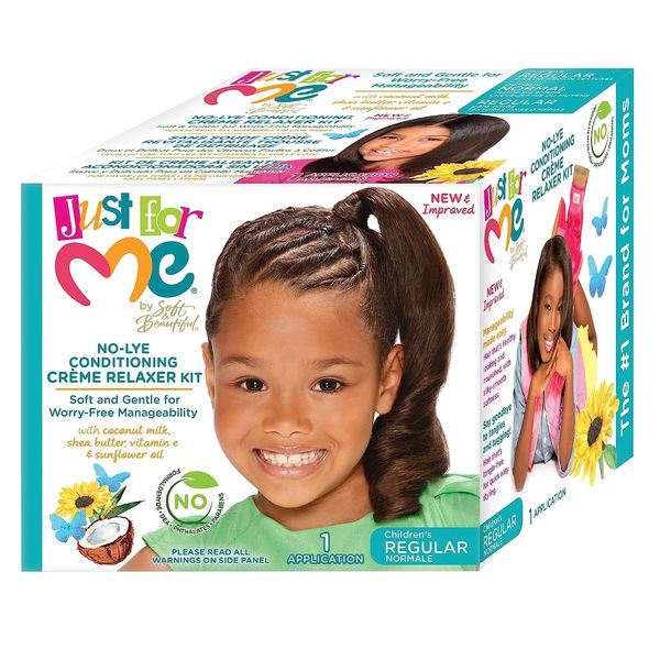 Just For Me No Lye Relaxer Kit Regular 40021347 37200