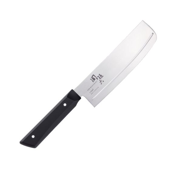 Kai Corporation KAI AB5474 Nakiri Knife, 5.9 inches (150 mm), Right Hand, Includes Librine, Seki-Magoroku, White Ledge, Stainless Steel, Dishwasher Safe, Made in Japan