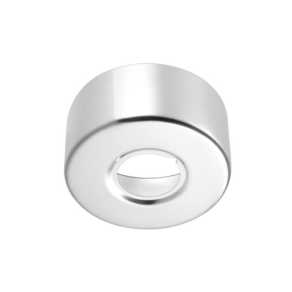 DTGN 67x30mm(DxT) Round Escutcheon Plate - Good for Bathroom Kitchen 25mm Dia Pipe - 201 Stainless Steel Water Pipe Cover - Silver Tone