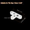 sourcing map 300Pcs Wall Floor Tile Plastic T-Shape Spacers Tiling Tools 10mm 3/8" Tile Spacers for Ceramic Tile Installation, White