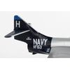 Daron Postage Stamp F9F Panther Silver/Black 1/100