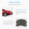 For 2010 2011 Ford F-150 Front & Rear Ceramic Brake Pad