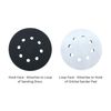 Taytools 2 Pack 5 Inch 8 Hole Soft Foam Interface Pads - Hook & Loop