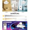 Ceiling Fan Light, LED (Remote Control Included, No Construction Required) 200W Equivalent, 4,000 lm, Oscillating Ceiling Fan, Circulator, APP/Remote Control, DC Motor, Memory Function, Timer Setting