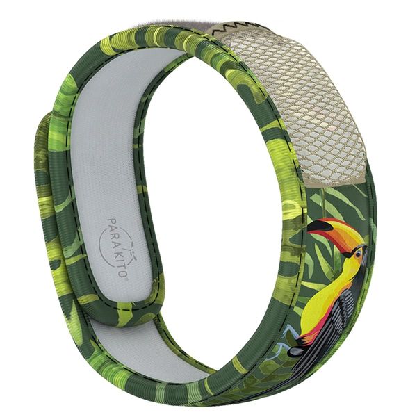 Paraquito Para'KITO Insect Repellent Graphic Band Tropical (Pack of 2 Pellets for 15 Days)