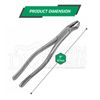 Extracting Forceps #210S Universal 3rd Upper Molar Tooth Extraction German Grade