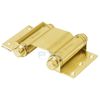 Hermex BID-301 Double action hinge 3" brass plated steel