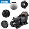 3/4 HP High Flo Above Ground Swimming Pool Pump w/ Strainer Filter Basket