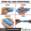 CanDo® Theraputty® Exercise Material - 6 oz - Blue - Firm (Exercise Material 6oz Blue)