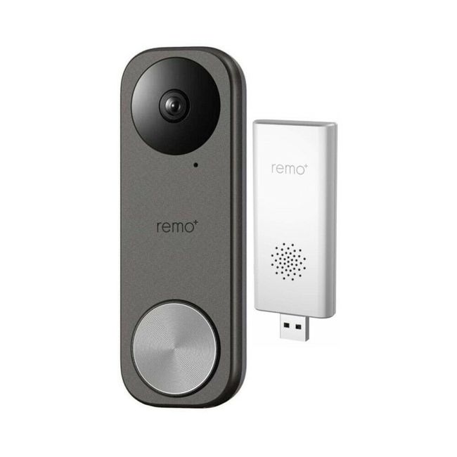 Remo RemoBell Video Doorbell Camera with HD Video and 2 Way Refurbished Bundle