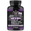 Angry Supplements Monster Test Booster Capsulas 120ct + Monster PM