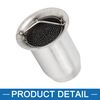 A ABSOPRO Motorcycle Exhaust Can Muffler Baffle Pipe 60mm Universal