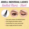 Andrea Knotted Flares False Lashes Short - Black, 4 Pack
