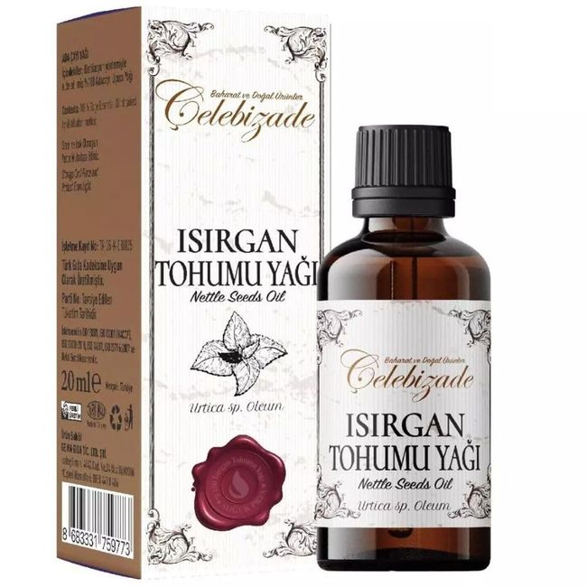 %100 Isırgan Tohumu Yağı 20 ml