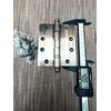 Solid Brass Door Hinge Ball Bearing 4" x 3.5" with Ball Head (Antique Bronze)