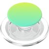 Simple Solid Color Chic Lime Green Turquoise Ombre Design PopSockets PopGrip for MagSafe