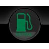 Petrol Fuel Only Fuel Cap Sticker, Dark Green