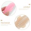 Beavorty Multi-function Nail Brush for Powder Animal Shaped Brush Comfortable Handle 4 Pieces Random