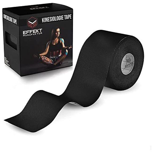 Effect Manufacture Kinesiology Tape 16ft X 2in Roll Waterproof Elastic Sports Bl