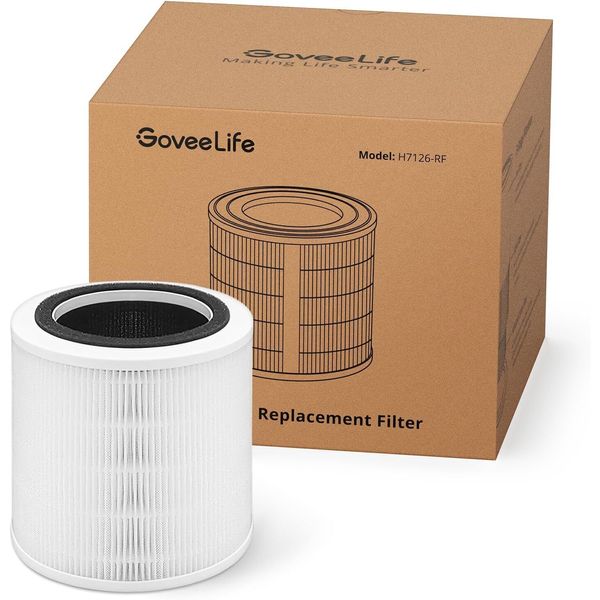 GoveeLife Air-Purifier Replacement Accessories for H7126,H13 HEPA