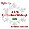 7Up Soda Pop Snowflake Multi Blinking Light Holiday Christmas Tree Ornament