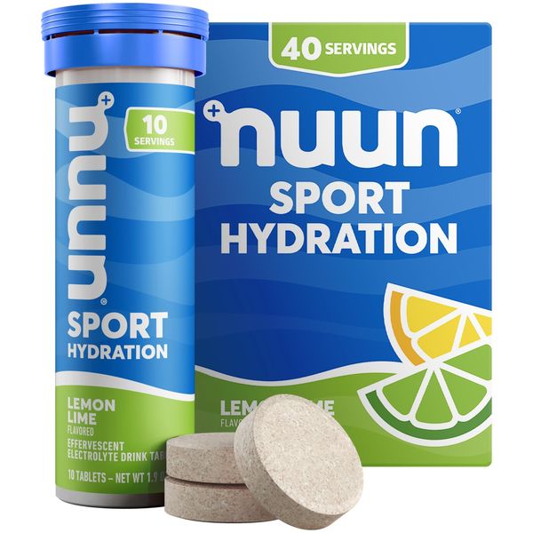 Nuun Sport Electrolyte with Magnesium, Calcium, Potassium, Chloride & Sodium,...