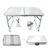 Portable Indoor Outdoor Aluminum Folding Table