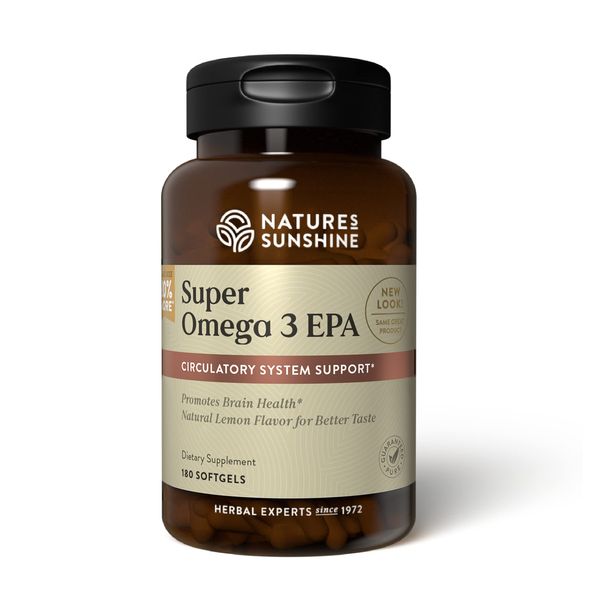 Nature's Sunshine Super Omega-3 EPA 180 Softgels