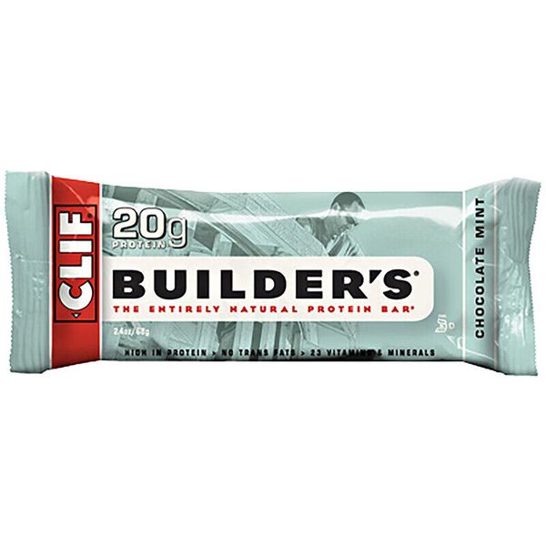 Clif Bar Builders Protein Bar Chocolate Mint Box of 12