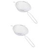 Chef Aid Stainless Steel Rust Proof Strainer 14cm Diameter (Pack of 2)