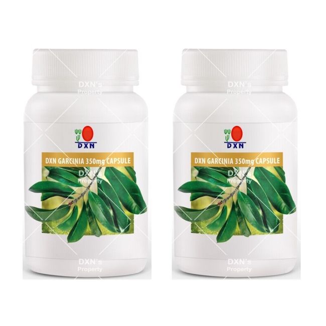 2 x DXN Garcinia 350mg 90 Capsules For General Wellness Preservatives Free