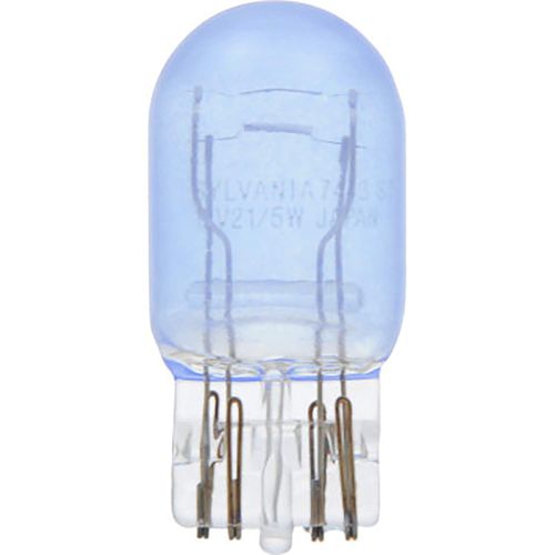 SYLVANIA - 7443 SilverStar Mini Bulb - Brighter and Whiter Light, Ideal for Daytime Running Lights (DRL) and Back-Up/Reverse Lights (Contains 2 Bulbs)