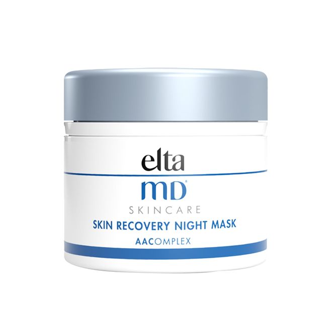 EltaMD Skin Recovery Night Moisturizer Mask for Moisturizing Face and Neck, Visibly Reduces Redness and Improves Hydration, Safe for Acne Prone and Sensitive Skin, 1.7 oz Jar